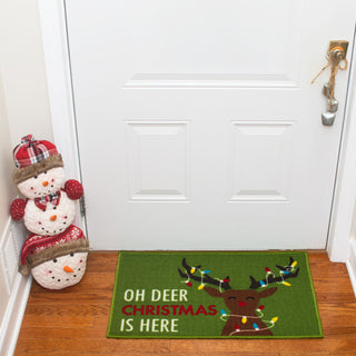 Oh Deer 27.5" x 17.75" Floor Mat