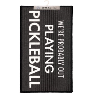 Pickleball 27.5" x 17.75" Floor Mat