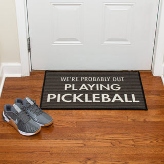 Pickleball 27.5" x 17.75" Floor Mat