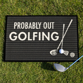 Golfing 27.5" x 17.75" Floor Mat