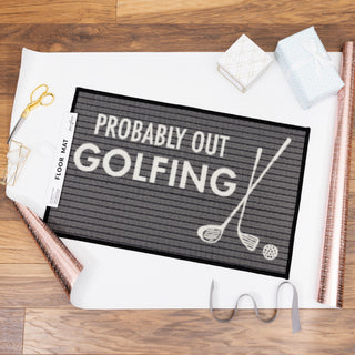 Golfing 27.5" x 17.75" Floor Mat