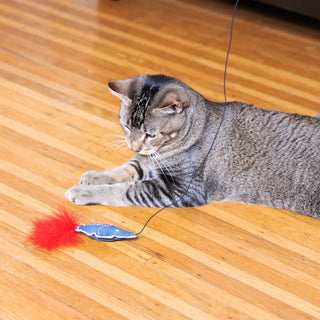 Mouse 18" Cat Teaser Wand