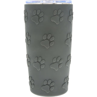 Dogs 20 oz Travel Tumbler with 3D Silicone Wrap