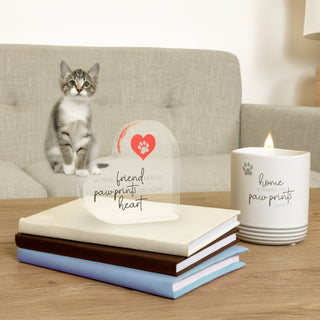 True Friend 3.5" Acrylic Heart Plaque