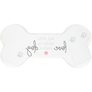 Dog 5.5" Acrylic Bone Plaque