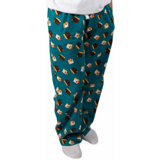 S'mores XS Teal Unisex Lounge Pants