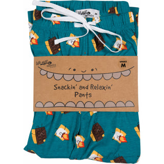 S'mores XS Teal Unisex Lounge Pants