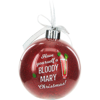 Bloody Mary Christmas 4" Ornament with Unisex Holiday Socks