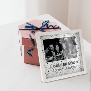 Celebration 7.5" Shadow Box Frame (Holds 6" x 4" Photo)