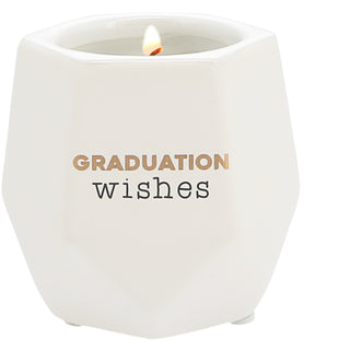 Graduation Wishes 8 oz - 100% Soy Wax Candle Scent: Tranquility