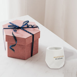 Graduation Wishes 8 oz - 100% Soy Wax Candle Scent: Tranquility