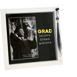 Grad 7.5" Shadow Box Frame (Holds 4" x 6" Photo)