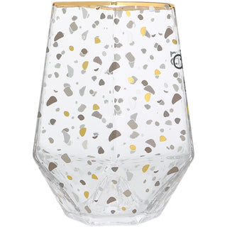 Cheers to the Grad 16 oz Geometric Glass