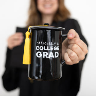 College Grad 17 oz Mug with Lid