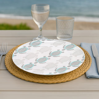Beach 10.5" Melamine Dinner Plates (Set of Two)