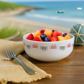 Coastal 6.25" Melamine Bowls (Set of 2)