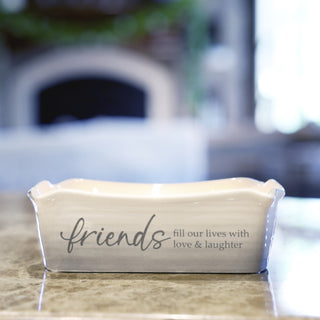 Friends 12 oz - 100% Soy Wax Reveal Triple Wick Candle Scent: Tranquility