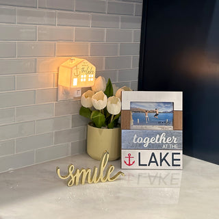 Lake 3.5" Ceramic Night Light