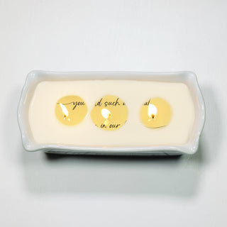 Grandparents 12 oz - 100% Soy Wax Reveal Triple Wick Candle Scent: Tranquility