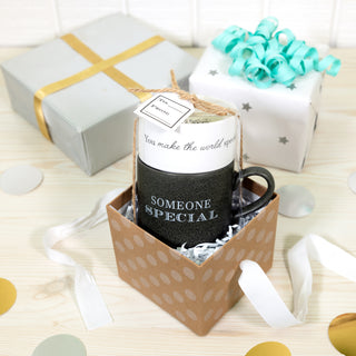 Someone Special Stacking Mug and Candle Set 100% Soy Wax Scent: Tranquility