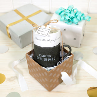 Nurse Stacking Mug and Candle Set 100% Soy Wax Scent: Tranquility