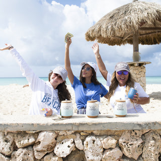 Vacation 6.5" Ceramic Savings Bank