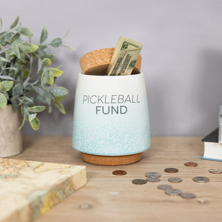 Pickleball 6.5" Ceramic Savings Bank