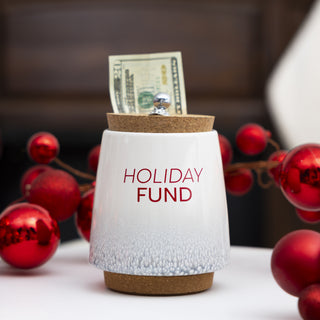 Holiday 6.5" Ceramic Savings Bank