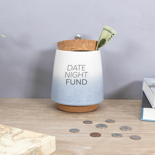 Date Night 6.5" Ceramic Savings Bank