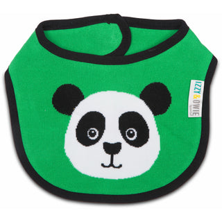 Bamboo Green Panda Baby Bib