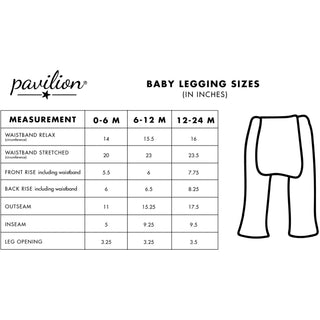 Happy Pirate 6-12 Months Baby Leggings