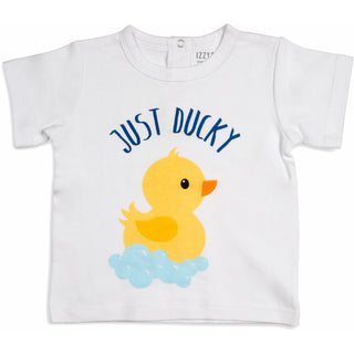 Rubber Ducky 12-24 Months White T-Shirt