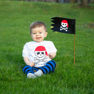 Happy Pirate 12-24 Months White T-Shirt