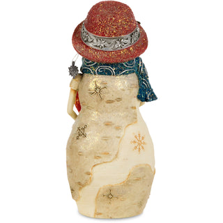 Sister 5" Snowwoman Holding a Heart