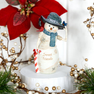 Sweetest Friends 5" Snowman With Birds