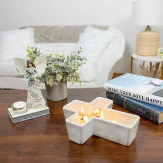 Bless This Home 12 oz - 100% Soy Wax Reveal 5 Wick Candle Scent: Tranquility