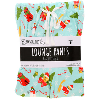 Holiday Cats Small Unisex Lounge Pants