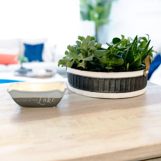 At The Lake Triple Wick 10 oz Soy Wax Candle Scent: Tranquility