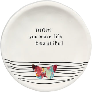 Mom 4" Keepsake Dish