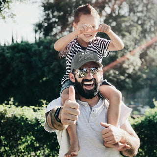 Dad Dark Gray Washed Cotton Twill Hat