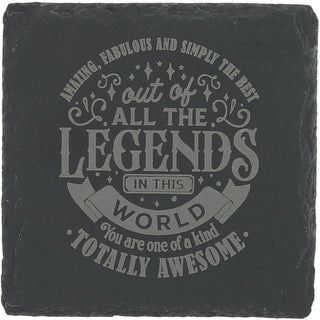 Special 4" Slate Coaster