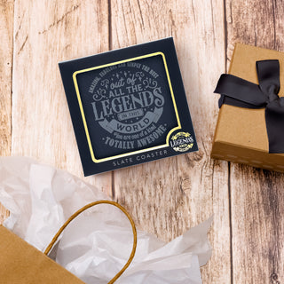 Special 4" Slate Coaster