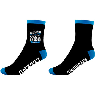 Fishing Bamboo Crew Socks