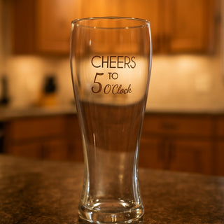 5 O'Clock 15 oz Pilsner Glass