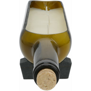 Home 14 oz 100% Soy Wax, Wine Bottle Candle Scent: Tranquility