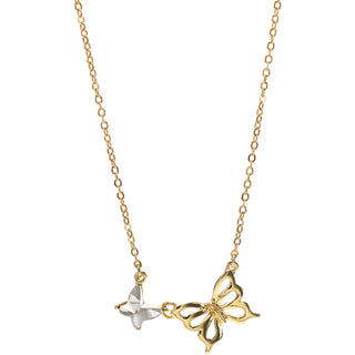 Whispers 16"-18" Butterfly Memorial Necklace