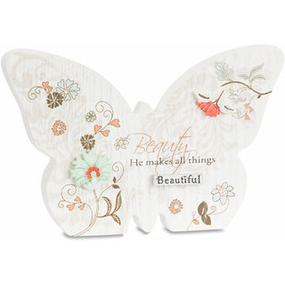Beauty (FC) 4.75"x3.25" Butterfly Plaque