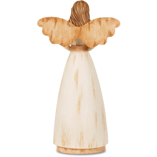 Nana 6" Angel Holding Flower Pot