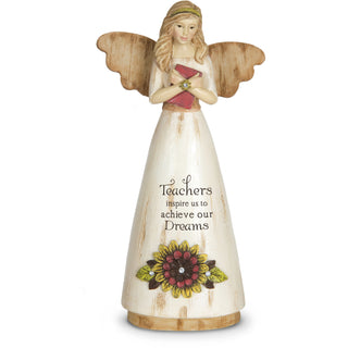 Teacher 6" Angel Holding Book