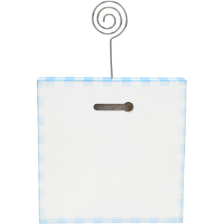 Big Splash 5" MDF Plaque with Photo Clip